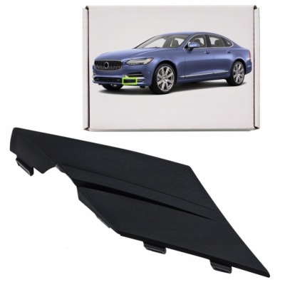 Volvo v90 s90 i 2017- przed lift левая решётка радиатора заглушка przy kratce 31383513 фото №1