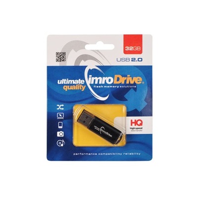 Imro pendrive 32GB USB 2.0 Black czarny