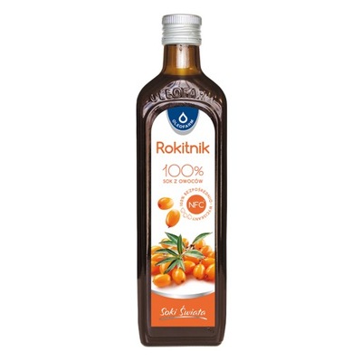 Rokitnik 100% sok z owoców, 490 ml