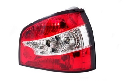 ФОНАРИ ЗАД AUDI A3 8L CLEAR RED / WHITE CLEARGLASS