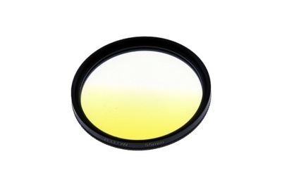 Filtr połówkowy 55mm Żółty