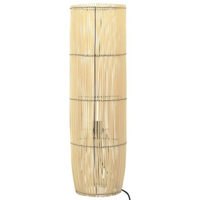 VidaXL Lampa podłogowa, wiklina, 61 cm, E27