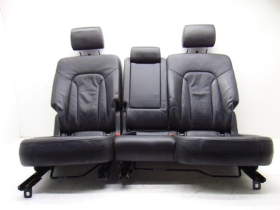 Заднее сиденье сиденье задняя задний audi q7 4l кожа фото №1