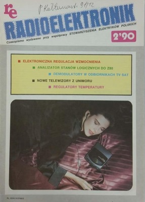 Miesięcznik Re Radioelektronik nr 2 1990