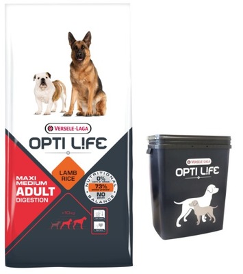 VERSELE LAGA OPTI LIFE ADULT DIGESTION 12,5 KG