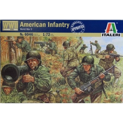 Italeri 6046 1/72 WW2 American Infantry