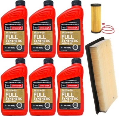 Motorcraft 5w30 + фильтры ford explorer 3.0 2020- фото №1