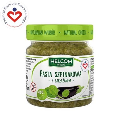 Pasta szpinakowa z bakłażanem 225 ml