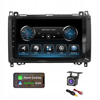 RADIO 2DIN ANDROID MERCEDES B200 8GB 128GB 08-11