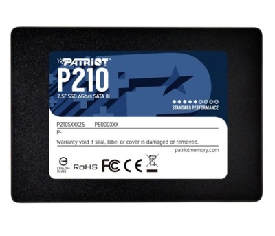 OUTLET Patriot 2TB 2,5" SATA SSD P210