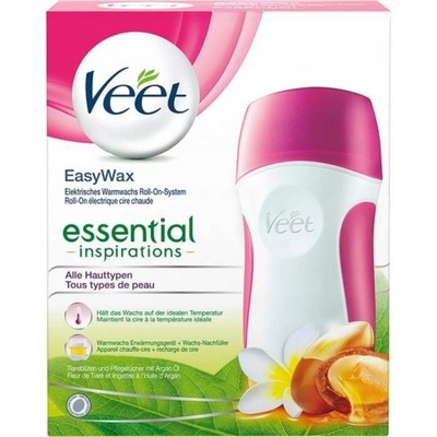 ZESTAW DO DEPILACJI WOSKIEM DEPILATOR VEET ESSENTIAL EASY WAX OUTLET