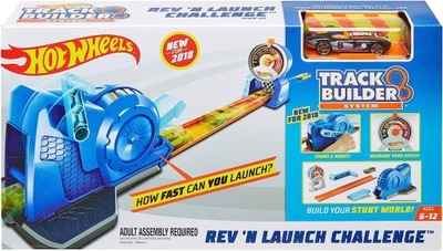 HOT WHEELS ZESTAW TOR NAKRĘCANA WYRZUTNIA FLL02