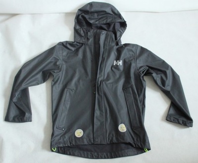 HELLY HANSEN GUMOWANA KURTKA PRZECIWDZESZOWA ROZ 140