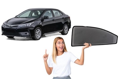 TOYOTA COROLLA XI E16 2013-2019 BERLINA CORTINAS ANTISOLAR  