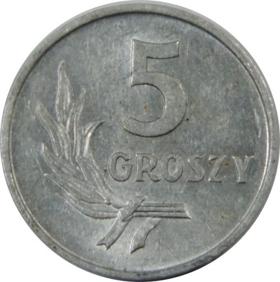 5 GROSZY 1958 - POLSKA - STAN (1-) - K756