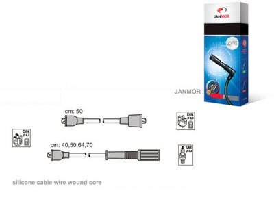 Janmor дроти запалювання abarth ritmo 130 tc 2.0 фото №1