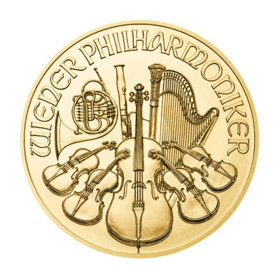 Złota moneta Wiedeńscy Filharmonicy 1 oz 2024