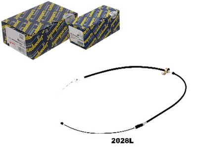 JAPBC-2028L CABLE DE FRENADO RECZ. TOYOTA PARTE TRASERA HI-ACE 95-  
