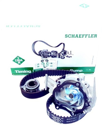 Ina 530 0520 30 насос водяная + набор ремень распределительного вала фото №1