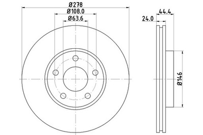 SENSOR DISTANCIA EN PARKOWANIU HELLA 6PX 358 141-751  