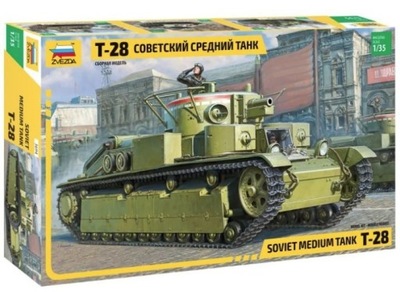 T-28 - Soviet Medium Tank /1:35/ - ZVEZDA 3694