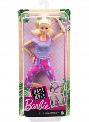 BARBIE. MADE TO MOVE LALKA 2, MATTEL