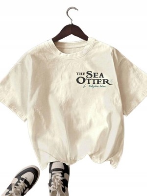 L T-SHIRT Z NADRUKIEM imo