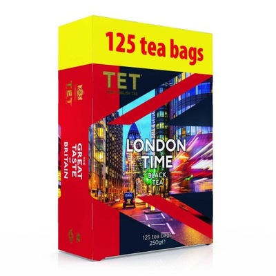 TET herbata LONDON TIME 125 torebek 250g