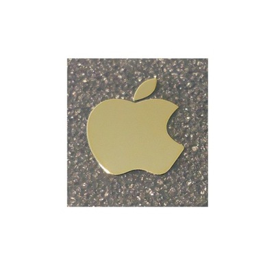 Naklejka Apple LOGO Metal Edition13x15 mm 007g