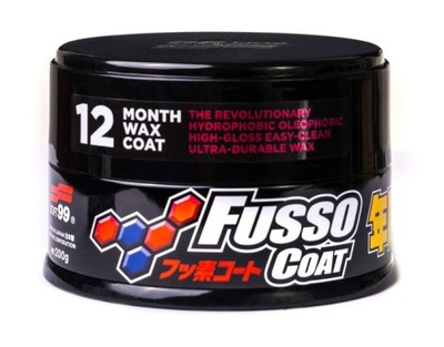 SOFT99 NUEVO FUSSO COAT 12 MONTHS WAX DARK 200G - WOSK DO CIEMNYCH LAKIEROW  