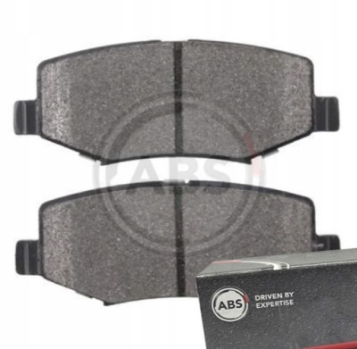 A.b.s. 37698 набір гальмівних колодок гальмівних, гальма дискові фото №1