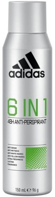 Adidas Men Antyperspirant 6w1 Spray 48h