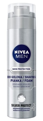 NIVEA MEN Pianka do golenia SILVER