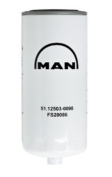 Оригинальный фильтр топлива man 51.12503-0098 фото №1