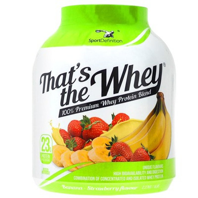 SPORT DEFINITION THATS THE WHEY 2,27 KG straw bana