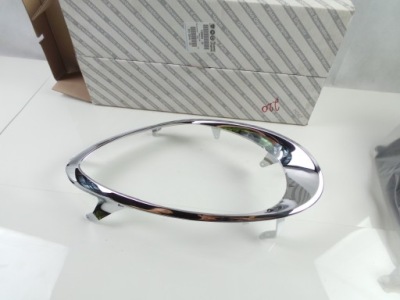 Панель фары рамка фара лампы хром правый alfa romeo mito 156085844 фото №1