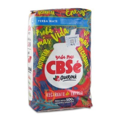 Yerba Mate CBSé Energia Guarana 500g