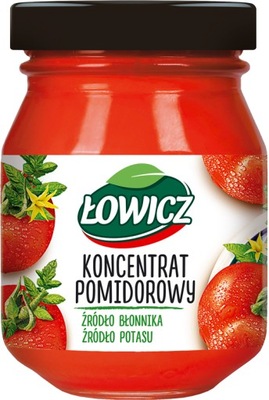 Koncentrat pomidorowy Łowicz 30% w słoiku 80g