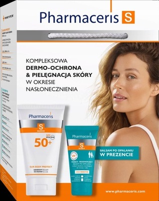 Pharmaceris S ZESTAW Balsam ochronny SPF50 + Balsam po opalaniu