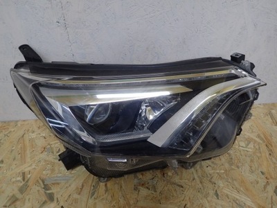Лампа права фара full led toyota rav4 iv lift фото №1