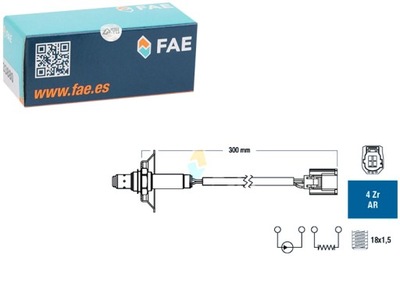 SONDA LAMBDA MAZDA MX-5 3 1.8 2.0 03.05-12.14 FAE  