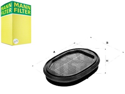 MANN-FILTER CF 2631 ФІЛЬТР ПОВІТРЯ ДРУГОРЯДНИЙ