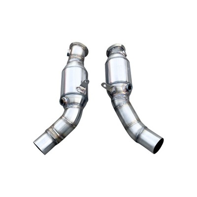 Даунпайп alfa romeo giulia quadrifoglio катализатор спортивный euro 3 фото №1