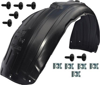 Audi a4 typ b7 2004-07 підкрилок кліпси перед лівий фото №1