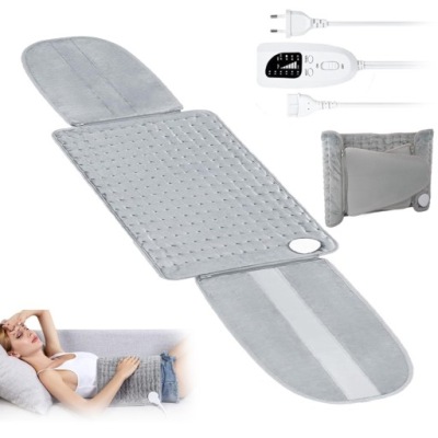 PAS GRZEWCZY PODUSZKA ELEKTRYCZNY ROZGRZEWAJĄCA MATA LĘDŹWIOWY NA PLECY