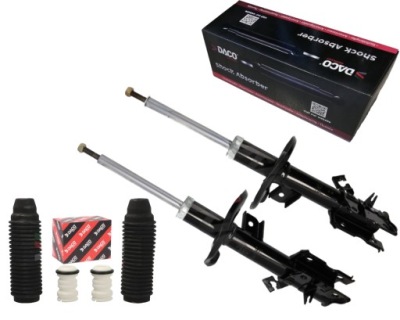 Daco 2x амортизаторы + защита i отбойники qashqai koleos x-trail t31 перед фото №1