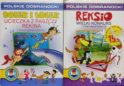 Polskie dobranocki x 2 książki
