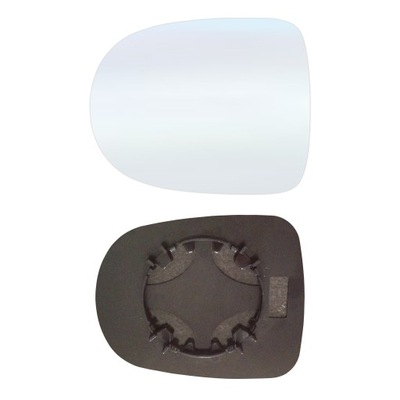 Renault modus 2008+ вкладиш дзеркало лівий sfer+ pm фото №1