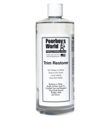 Poorboy's World Trim Restorer 946ml dressing do tworzyw, plastików