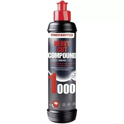 MENZERNA HEAVY CUT COMPOUND 1000 250ML - MOCNO ŚCIERNA ПАСТА POLERSKA